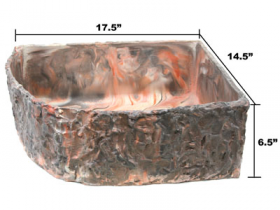 Reptile Rock Bowl SIZE Constrictor